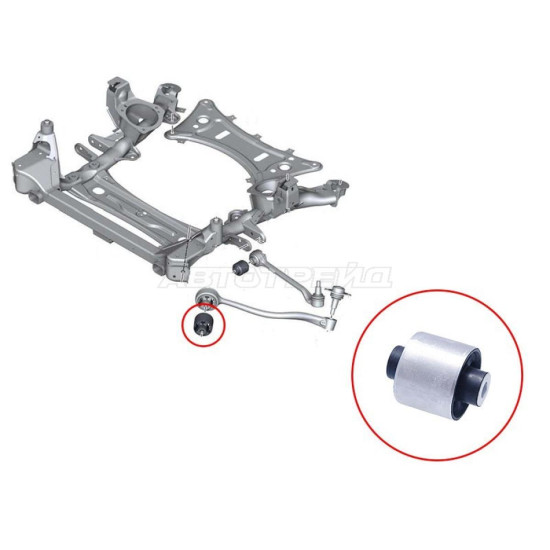 Сайлентблок переднего нижнего рычага BMW X3 F25 09-/X4 F26 14- SAT