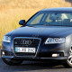 Передний бампер в цвет кузова Audi A6 C6 (2008-2010) рестайлинг