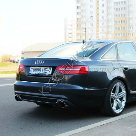 Бампер задний в цвет кузова Audi A6 C6 (2008-2010) рестайлинг Бампер задний в цвет кузова Audi A6 C6 (2008-2010) рестайлинг