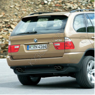 Задний бампер в цвет кузова BMW X5 E53 (1999-2006)