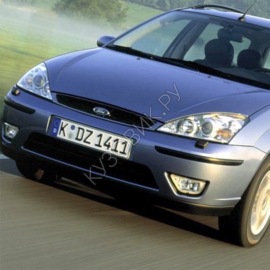 Бампер передний в цвет кузова Ford Focus 1 (2001-2005) рестайлинг Бампер передний в цвет кузова Ford Focus 1 (2001-2005) рестайлинг