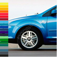 Крыло переднее левое в цвет кузова Ford Focus 2 (2005-2008)