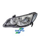 Фара левая Honda Civic 4D (2006-) DEPO