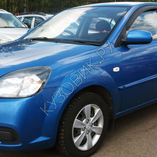 Крыло переднее левое в цвет кузова Kia Rio 2 (2005-2010)