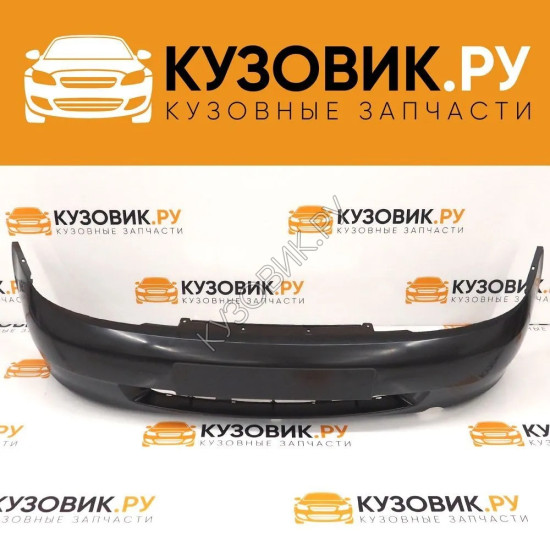 Бампер передний Лада Калина 1 (2004-2013) СТАНДАРТ без птф (литой) новый под окраску KUZOVIK Бампер передний Лада Калина 1 (2004-2013) СТАНДАРТ без птф (литой) новый под окраску KUZOVIK