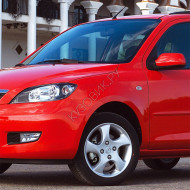 Крыло переднее левое в цвет кузова Mazda 2 DY (2003-2007)