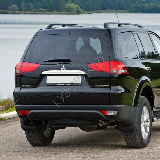 Бампер задний в цвет кузова Mitsubishi Pajero Sport 2 (2008-2013)