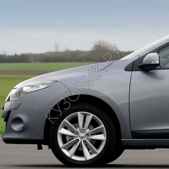 Крыло переднее левое в цвет кузова Renault Megane 3 (2008-2013) Крыло переднее левое в цвет кузова Renault Megane 3 (2008-2013)