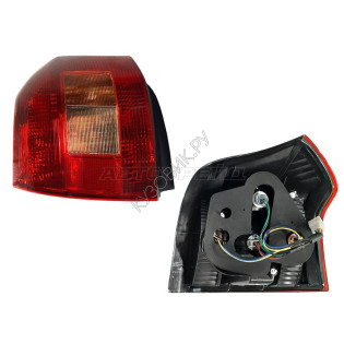 Фонарь задний TOYOTA RUNX/ALLEX/COROLLA хэтчбек 00-04 лев SAT