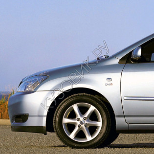 Крыло переднее левое в цвет кузова Toyota Corolla E120 (2002-2006) хэтчбэк