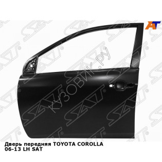 Дверь передняя TOYOTA COROLLA 06-13 лев SAT