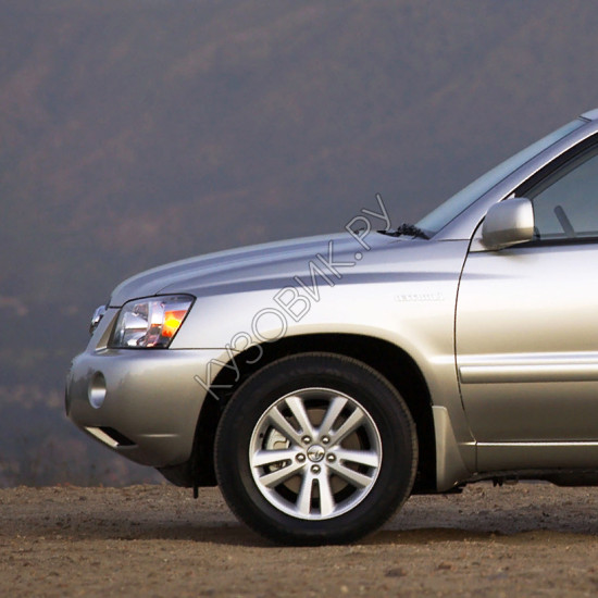 Крыло переднее левое в цвет кузова Toyota HighLander XU20 (2001-2007) Крыло переднее левое в цвет кузова Toyota HighLander XU20 (2001-2007)