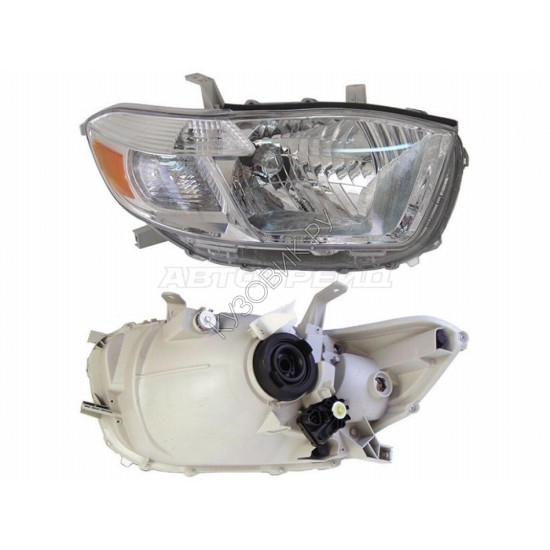 Фара TOYOTA HIGHLANDER 07-10 прав SAT