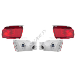 Фары противотуманные Тойота Ланд Крузер Прадо Toyota LandCruiserPrado 150 (2009-2017) комплект 2 штуки левая и правая TOYOTA высокое качество